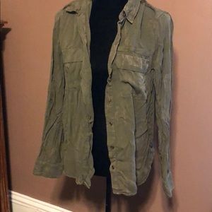 Sweet Wanderer button up Sheer shirt